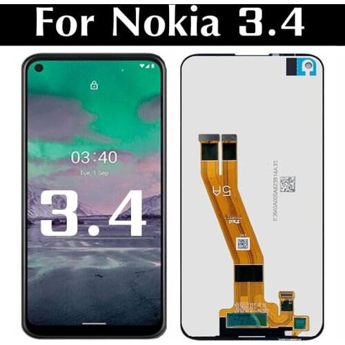 6.39" LCD For For Nokia 3.4 TA-1288 TA-1285 TA-1283 LCD Display Touch Screen Assembly Replacement