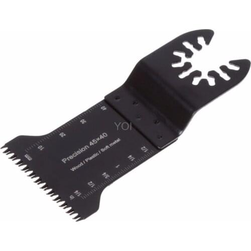 1 pc 45mm Quick Release HCS Black Oscillating Multitool Japanese Teeth Saw Blade