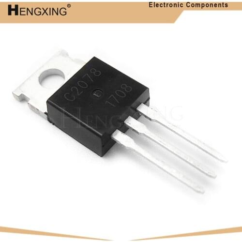 10piece 2SC2078 C2078 2078 TO-220 3A 80V In Stock