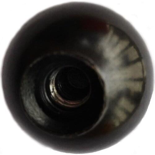 10PCS/Lot M12x40mm Ball Knob Copper Insert Machine Tool Replacement 12mm Thread 40mm Ball Diameter Bakelite Ball Knob Handle