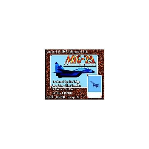 Mig 29 16 bit MD Game Card For Sega Mega Drive For Genesis