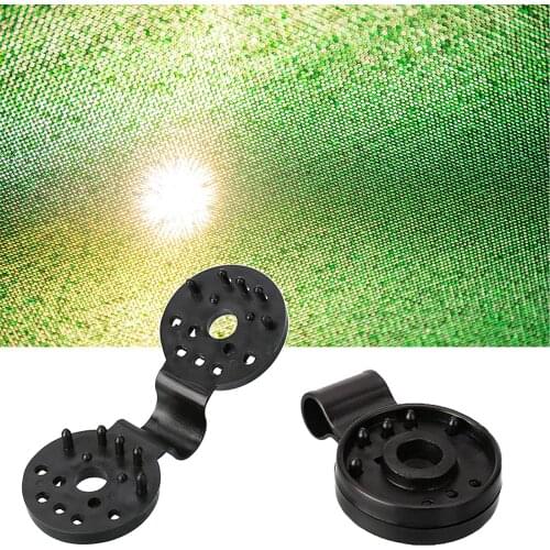 50PCS Shade Cloth Clips, Gardening Round-Shape Clips Instant Plastic Grommet for Anchoring Shade Cloth and Landscape Fabric