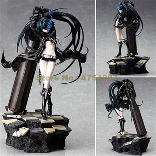 Anime black rock shooter giant gunnery blade sexy action figure model 29cm Toy