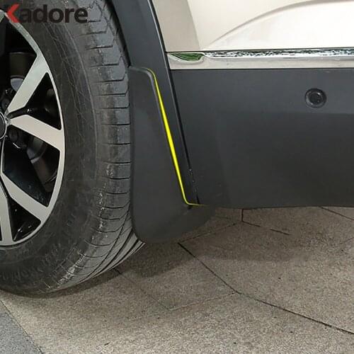 Car Mudflaps Splash Guards For Volkswagen For VW Teramont Atlas 2017 2018 2019 2020 Car Mud Flaps Mudguards Front Rear Fender