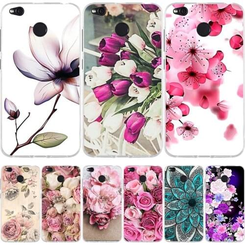 For Xiaomi Redmi 4X Case Soft TPU Silicone Coque For Xiaomi Redmi 4X 4 X Cover Cartoon Patterned Capa For Redmi 4X Redmi4x Funda