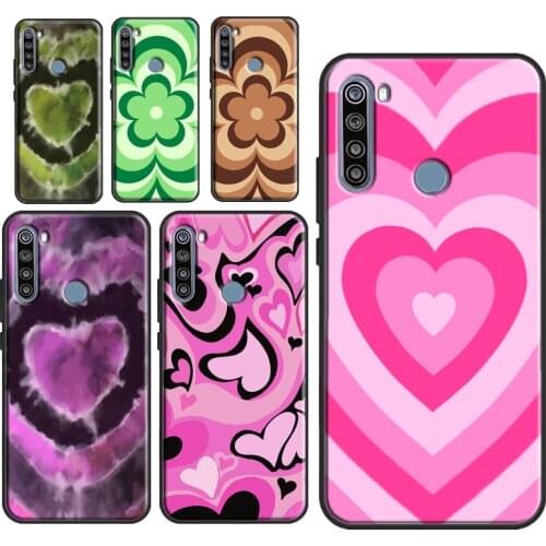 BROWN TRANCE Heart Coffee Latte Groovy Phone Case For Xiaomi Redmi Note 10 Pro 8 7 9S 8T 8A 9A 9C 9T K40 Redmi Note 9 Pro Cover