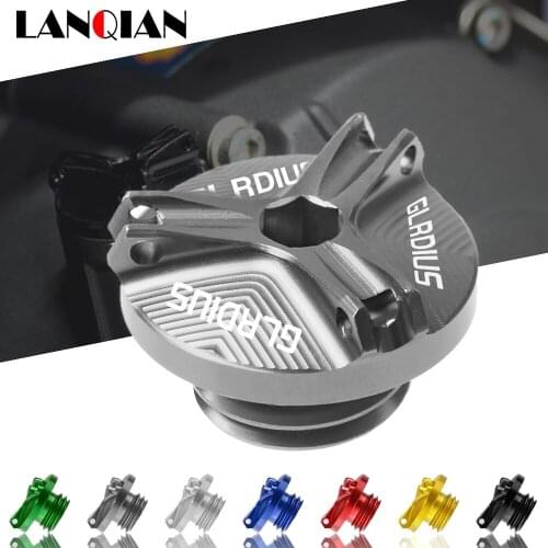 For Suzuki SFV650 GLADIUS Motorcycle Aluminum Engine Oil Filter Cup Plug Cover SFV650 GLADIUS 2009 2010 2011 2012 2013 2014 2015