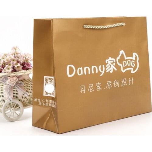 Quality Authentic 2021 wholesale kraft paper bag shopping packaging gift bags with handle --XP2117