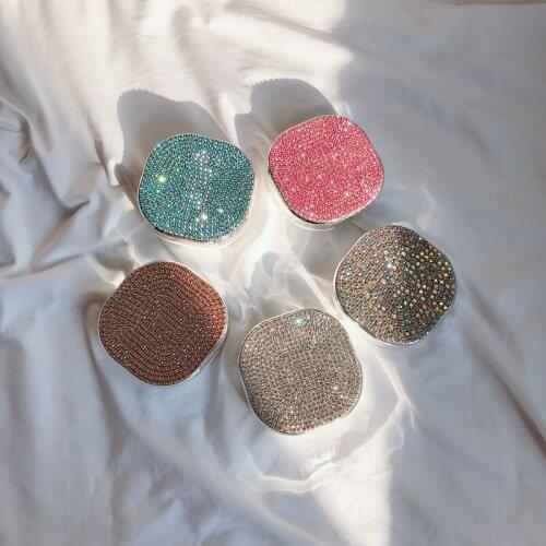 1 pcs Pocket Portable Mini Contact Lens Case Easy Carry Make up beauty pupil storage box Mirror Container Travel Kit Cute Style