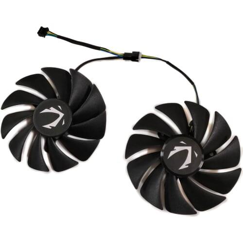 2 Pcs/Set 85mm GPU VGA Cooler CF9015H12S For ZOTAC GAMING RTX3060 RTX 3060 Ti Twin Edge Video Card Replace