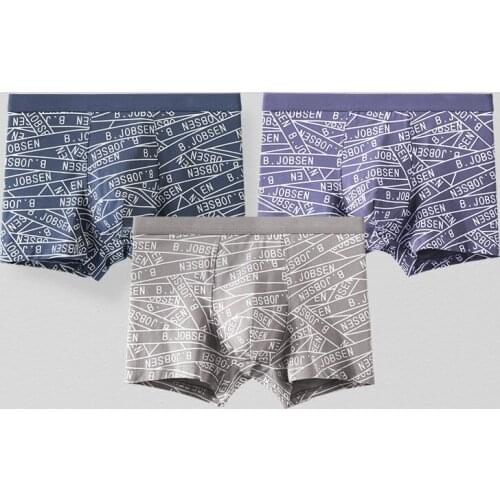 Mens underwear modal boxer shorts mid-waist large size Mens short Homme Underpants