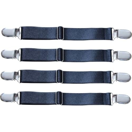 PCS Sheet Non Slip Clip for Sofa Tablecloth Adjustable Clip Black Adjustable Fitted Bed Sheet Clips Cover bearable