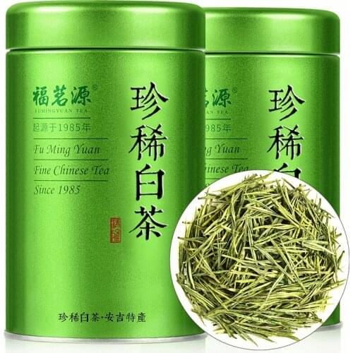 New Tea Quality Rare White Tea Mingqian Spring Tea Rare Golden Bud Yeanji Native White Tea 60g in Bulk