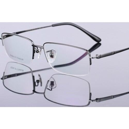 Viodream 100% Pure Titan Eyeglasses Silver Gun Gray Gold Top Quality Gafas Men Titanium Glasses Frame TG994 FREE SHIPPING