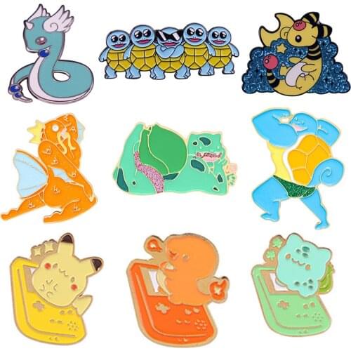 PF1211 Funny cute Collection Enamel Lapel Pin Badge Pins for Clothes backpacks Decoration Jewelry Accessories Gifts for Friends