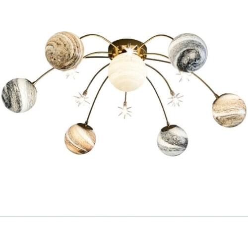 Planet Light Global lamp Restaurant Chidren Room Chandelier Living Room Bedroom Hall Hotel Dining Room Fashion