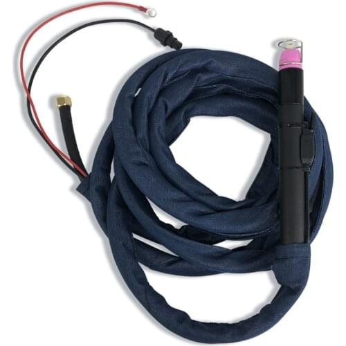 Plasma Torch AG60 WSD60 Plasma Cutter Cutting Torch Pilot Arc 3/5/7M CUT 18mm Black straight