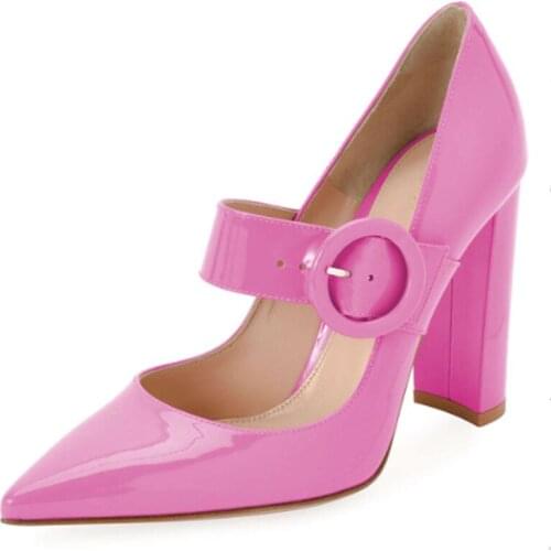 SHOFOO shoes,Beautiful fashion womens shoes, patent leather, about 11cm high-heeled womens shoes, pointed toe pumps.SIZE:34-45