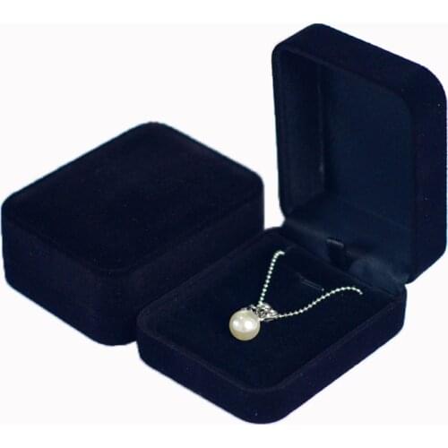 High Quality Retail Black Available Blocked Wedding Jewelry Earring Pendants Square Storage Box Gift Packing 12pcs