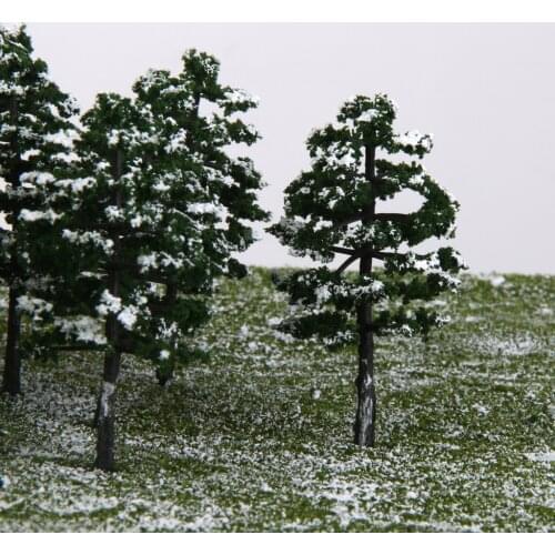 20 Model Snow Trees Train Structure Winter Landscape Architecture