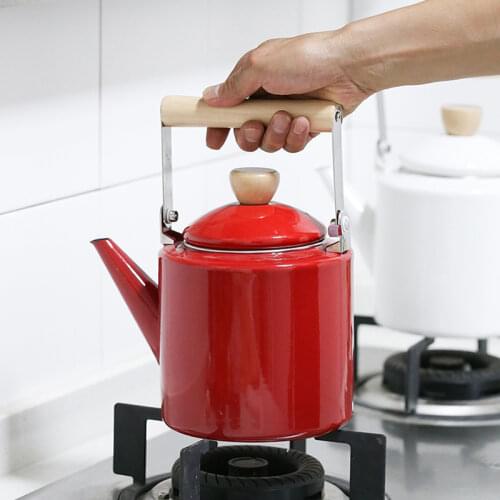 ZJMZYM Enamel Teapots