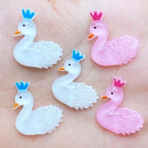 20Pcs New Cute Mini Cartoon Animals Flat Back Resin Cabochons Scrapbooking DIY Jewelry Craft Decoration Accessorie Q31