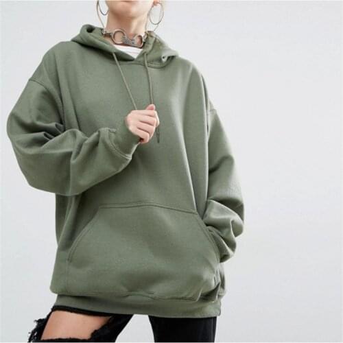 2021 Women Streetwear Tie Collar Sweatshirt Hoodies Black Grey Red Solid Women Pullover Sweatsuit