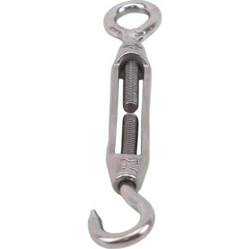 304 Stainless Steel Flower Basket Bolt Screw M4 M5 M6 M8 Rotating Chain High Quality Steel Wire Rope Tensioner
