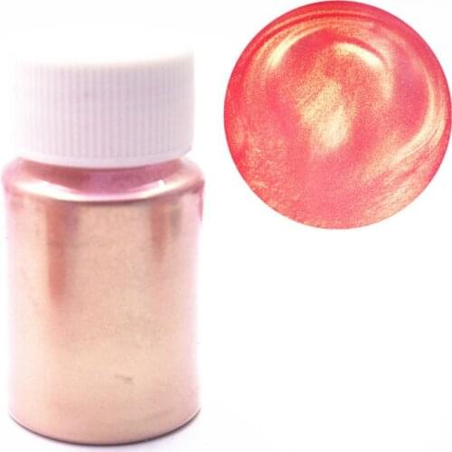 Aurora Pearl Pigment Powder Mica Pearlescent Colorants Resin Dye Jewelry Making X3UC