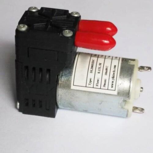 DC 6V/12V/24V 2.5L/m 0.9 bar -65kPa Micro Vacuum Pump Small Air Compressors Mini Gas Pump EPDM Diaphragm