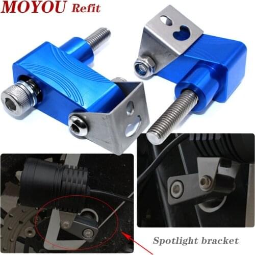 For BMW S1000RR S1000XR S1000R HP4 RnineT R1200GS ADV R1200R Motorcycle Lower Fork Spotlight Holder Lights lamp Mounting bracket