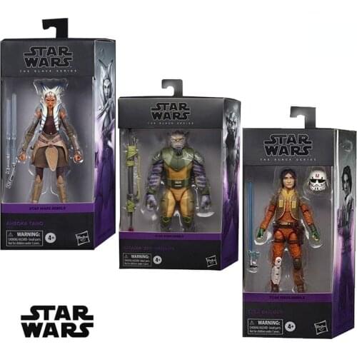 Hasbro Star Wars Rebels Ahsoka Tano Ezra Bridger Kanan Jarrus Sabine Wren Hera Syndulla C1-10P Action Toy Figures Toys Gift 15CM