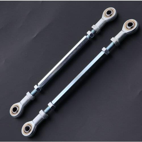 2 Pcs Sturdy Ball Joint Steering Shaft Ends Set for Modified ATV Buggy Go Kart