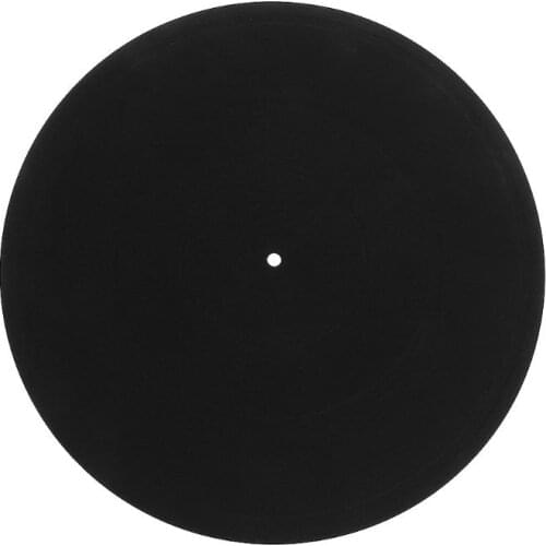 Turntable Mat Audiophile 7" 3mm Felt Anti-Static Anti-Shake Slipmat LP Vinyl Record l29k