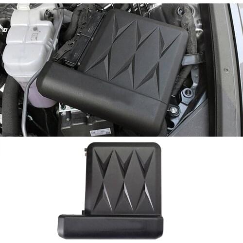 For Audi A6 2019 2020 2021 ECU Electronic Control Unit Protection Cap Engine Computer Board Dustproof Cover Car PC Trim