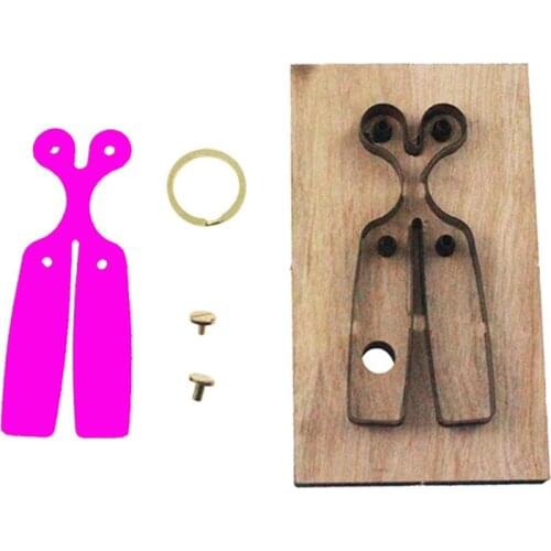 MESOPOTAMIA DIY Leather Watchband Wristband Key Strap Wooden Dies Laser Bigshot Machine Artistic Woods EVA Cloth Dies Cutting