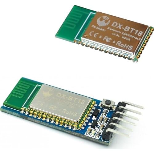 DX-BT18 SPP2.0 Bluetooth module serial transmission BLE4.0 support Compatible with HC-05 HC-06