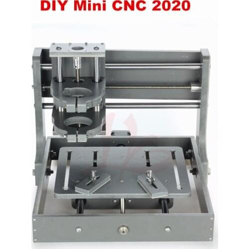 China cheap DIY CNC frame 2020 without spindle motor mini cnc Milling Machine frame 20*20cm
