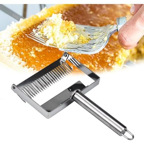 Beekeeping Uncapping Honey Knife 26 Pin Honey Fork For Bee Keeping Tool Honeycomb Scraper Goods For Beekeeper Supplies Equipment