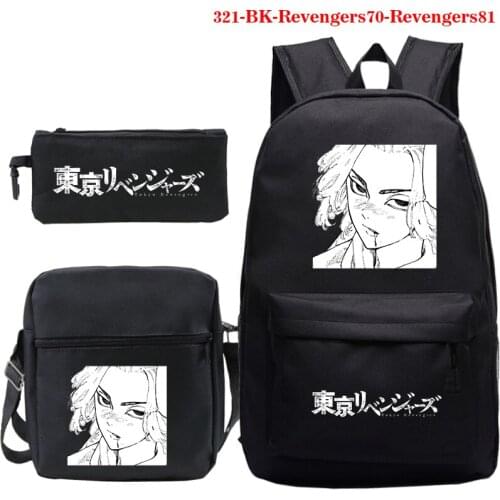 Mochila 2021 Boys Girls Backpacks Tokyo Revengers Teenager Cosplay Outdoor Backpacks Casual Travel Bags Children School Bags New