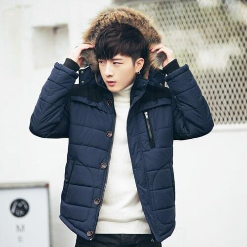 Shook uncle Men's Parkas With A Hood