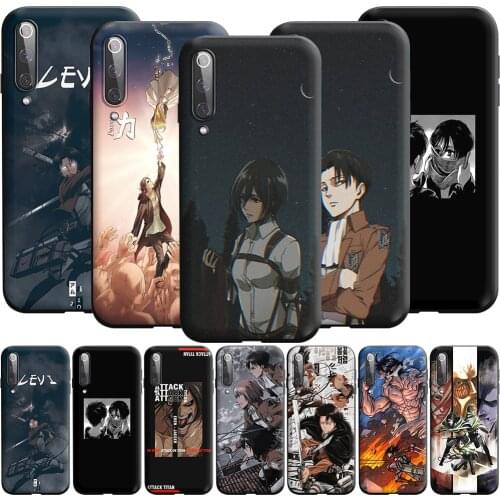 Attack On Titan Levi Silicone Case for Xiaomi Poco X3 M3 F3 Mi 11i 11 10T 10 F2 Note Pro NFC GT Ultra 9T A3