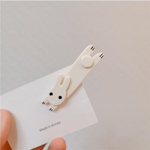 Women Acetate Hair Accessories Girl Cute Headdress Fashion Rabbit Hair Clips