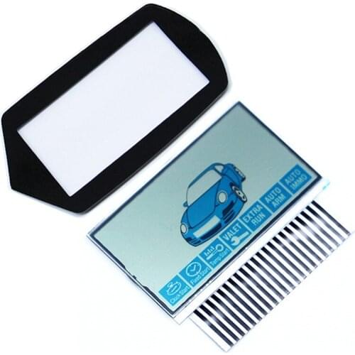 Starline B9 LCD display flexible cable+ LCD keychain Glass for Starline B9 lcd remote controller B9 display with Zebra Stripes