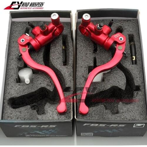 1pair Universal 9/16X18mm Frando Motorcycle brake clutch master cylinder lever For Yamaha Kawasaki Suzuki Kawasak Street Scooter