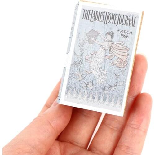 1pc 1:12 Dollhouse Miniature Books Paper Notebook Model Doll House Decor