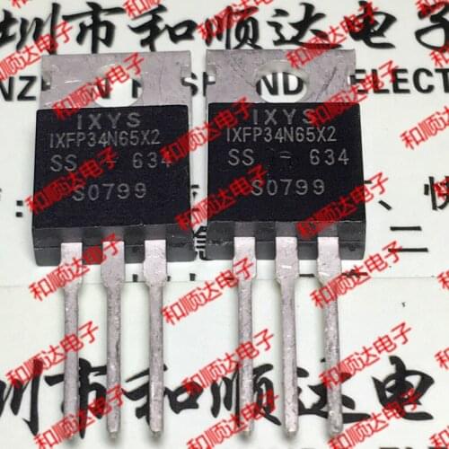 10pcs/lot IXFP34N65X2 Brand new original stock TO-220 650V 34A