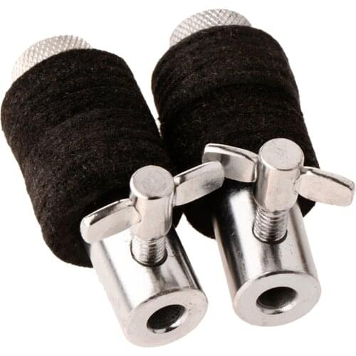 2 Pieces Metal Clutch for Hi Hat Cymbal Stand Jazz Drum Set Kit Percussion Accessory 8 x 3 x 2cm