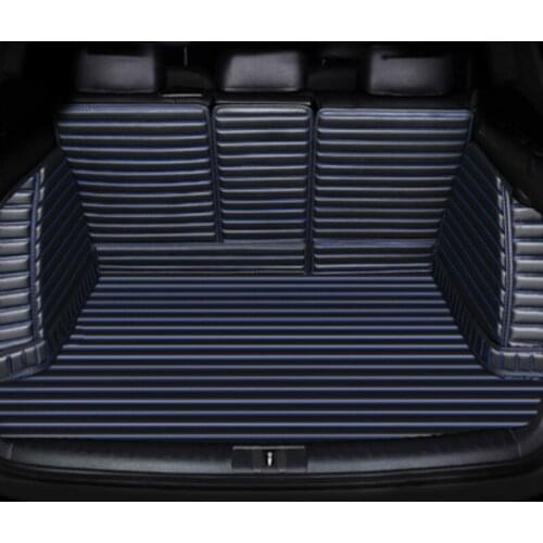 3D No Odor Special Waterproof Boot Carpets Cargo Rugs Full Set Car Trunk Mats for Audi A3 A4 A5 A6 A7 A1 S3 S4 S6 S7 S8 Q5 Q7 Q3
