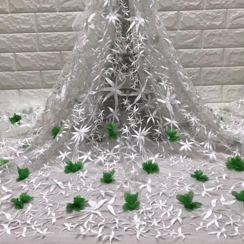 African lace fabric 2021 high quality lace French lace fabric Nigerian lace fabric for wedding banquet dress J34951